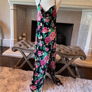 Floral maxi dress